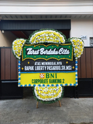 Papan Bunga Duka di Bandarharjo