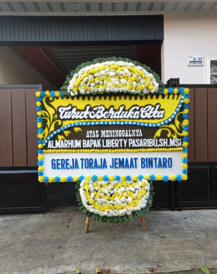 Papan Bunga Duka di Bandarharjo