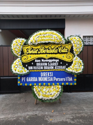 Papan Bunga Duka di Bandarharjo