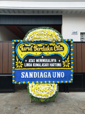 Papan Bunga Duka di Bandarharjo